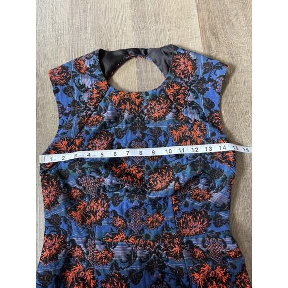 Twelfth Street By Cynthia Vincent Mini Dress Cocktail Party Wedding Guest Size 2 - Picture 4 of 7